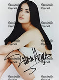 SALMA HAYEK MEXICAN- AMERICAN ACTRESS SIGNED FACSIMILE REPRINT PHOTO 8"X11".#10