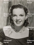 JUDY GARLAND AMERICAN ACTRESS & SINGER SIGNED GLOSSY VINTAGE PHOTO 8"X11".#1