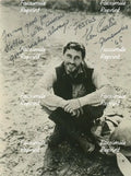 GUNSMOKE TELEVISION SERIES KEN CURTIS FACSIMILE REPRINT SIGNED PHOTO 8"X11".