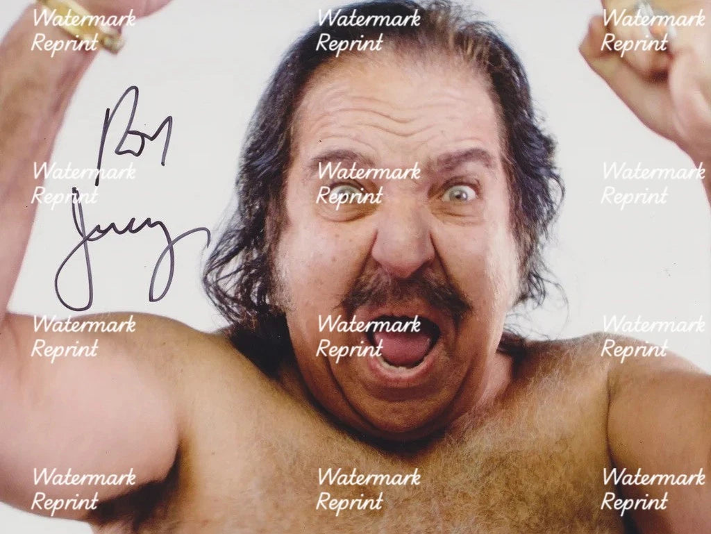 RON JEREMY AMERICAN ADULT ACTOR FILM MAKER COMEDIAN SIGNED PHOTO 8"X11".#3