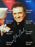 JOHNNY CASH AMERICAN SINGER SONGWRITER FACSIMILE SIGNED PHOTO 8"X11".#3