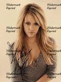 HILARY DUFF AMERICAN ACTRESS SINGER SONG-WRITER SIGNED PHOTO 8"X11". #6