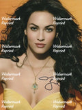 MEGAN FOX AMERICAN ACTRESS SIGNED GLOSSY PHOTO 8"X11". #13