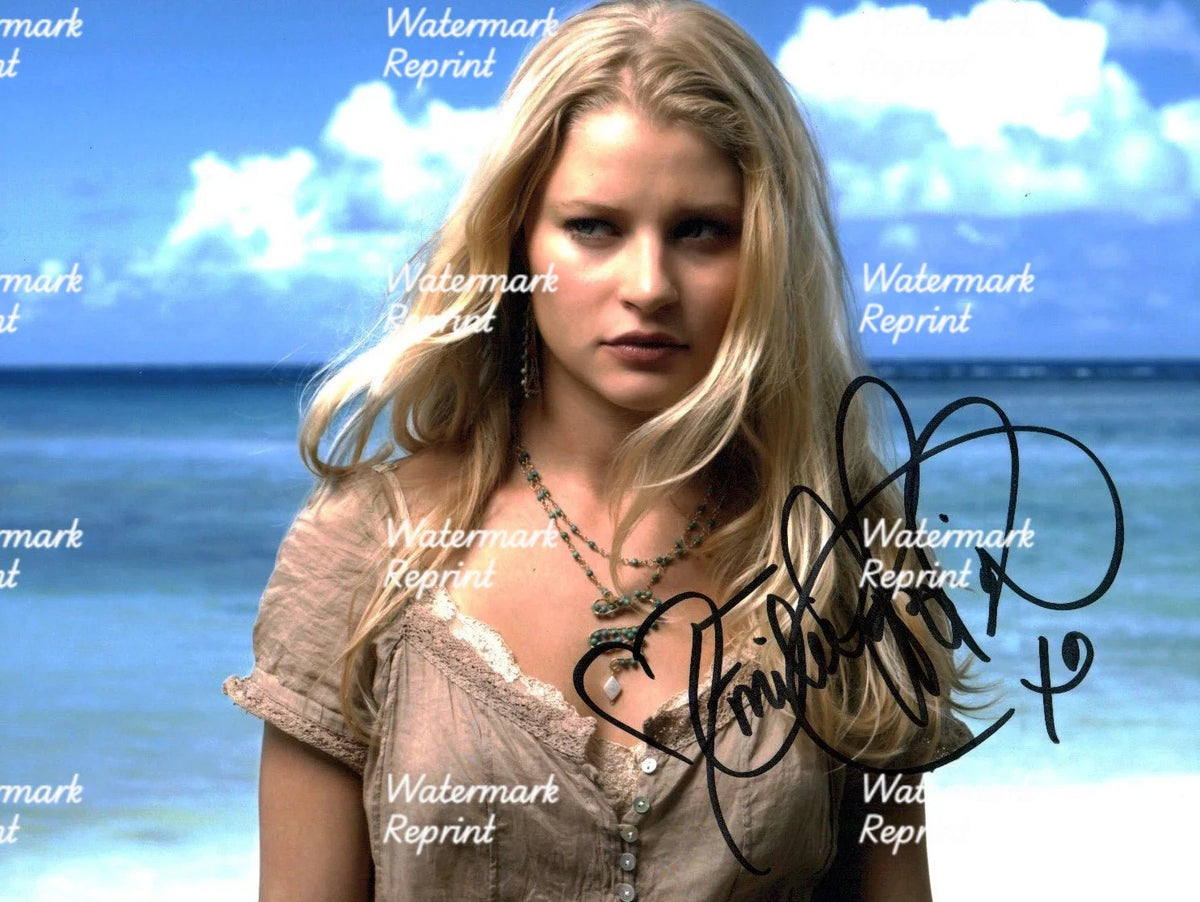 EMILIE DE RAVIN AUSTRALIAN ACTRESS SIGNED GLOSSY PHOTO 8"X11".#2