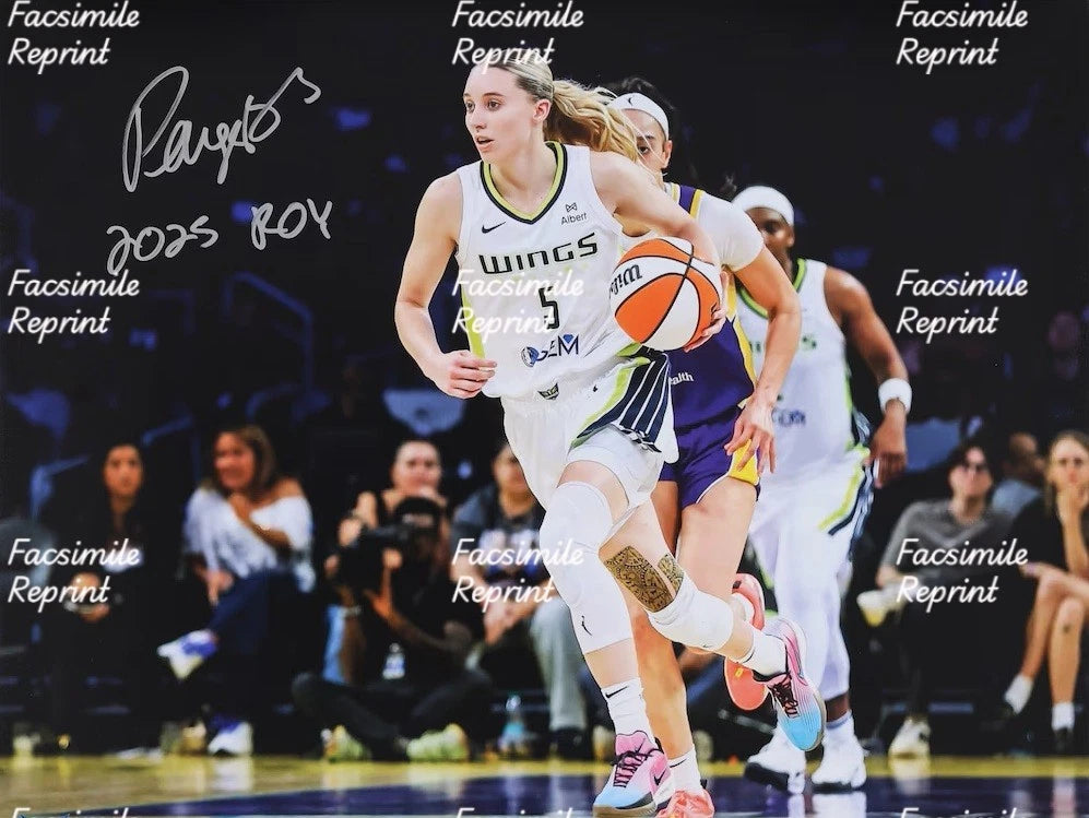 PAIGE BUECKERS WNBA BASKETBALL FACSIMILE SIGNED GLOSSY PHOTO 8"X11". #9