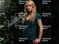 EMILIE DE RAVIN AUSTRALIAN ACTRESS SIGNED GLOSSY PHOTO 8"X11".