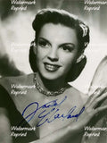 JUDY GARLAND AMERICAN ACTRESS & SINGER SIGNED GLOSSY VINTAGE PHOTO 8"X11".