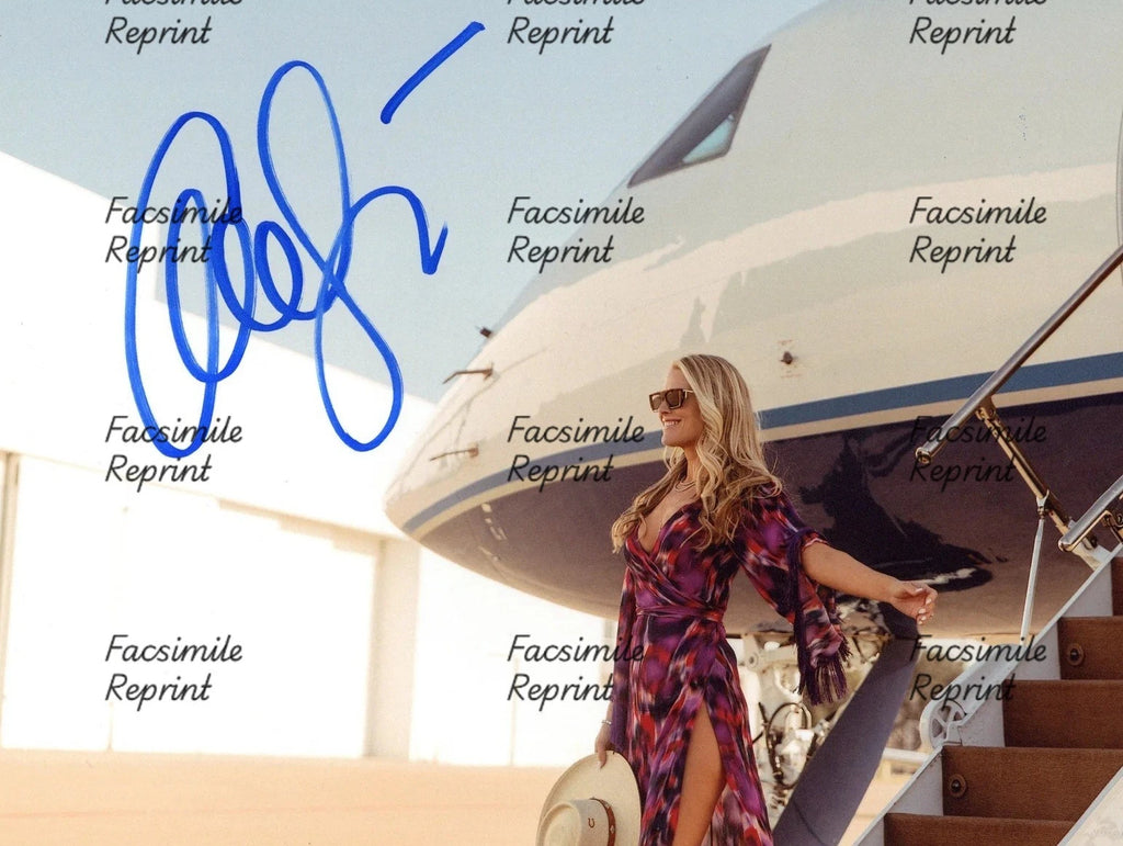 ALI LARTER AMERICAN ACTRESS MODEL FACSIMILE SIGNED REPRINT PHOTO 8"X11".#4
