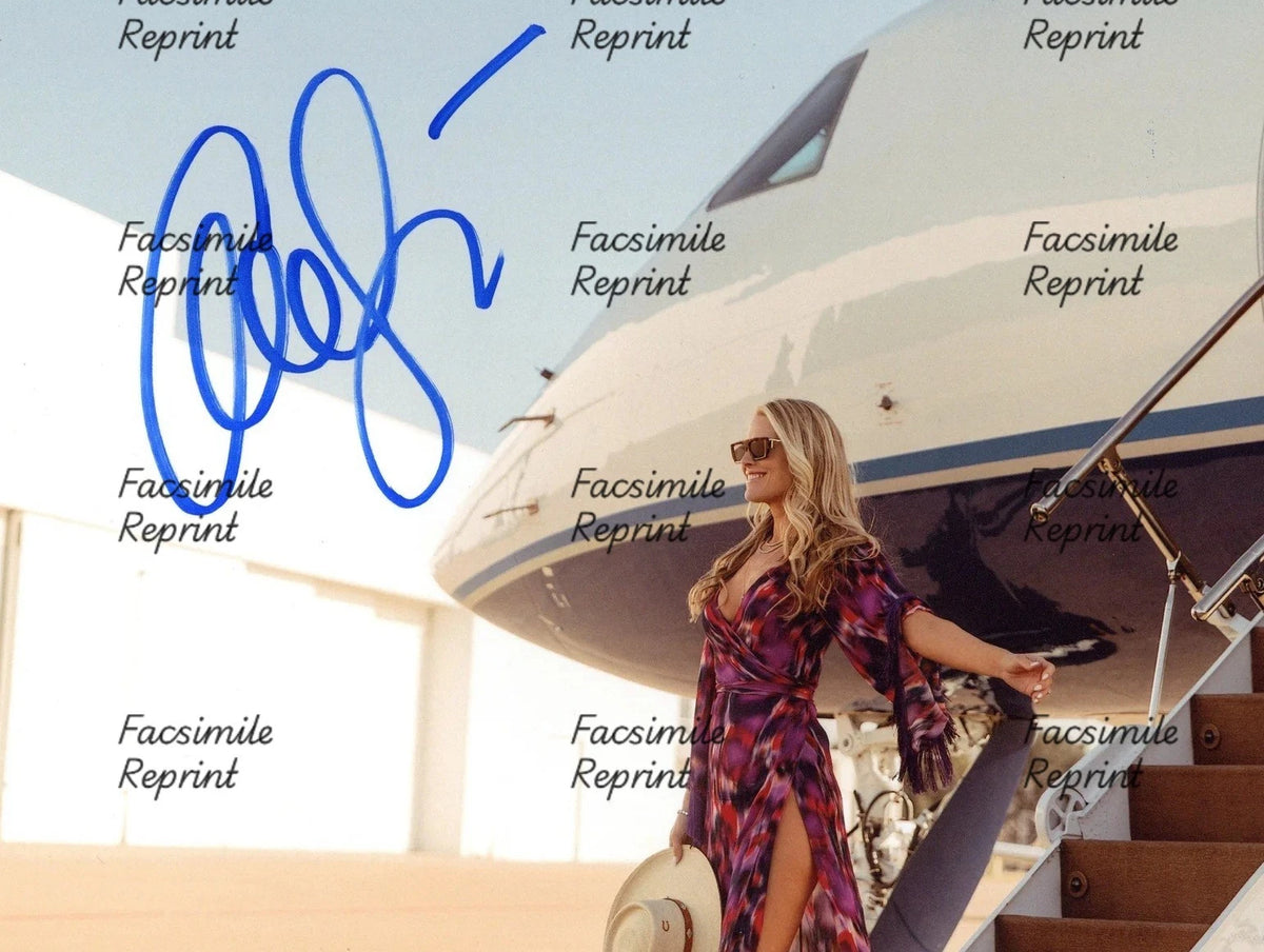 ALI LARTER AMERICAN ACTRESS MODEL FACSIMILE SIGNED REPRINT PHOTO 8"X11".#4