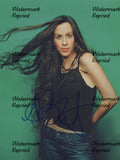 ALANIS MORISSETTE CANADIAN AMERICAN SINGER SONG-WRITER SIGNED PHOTO 8"X11".#4