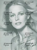 CHERYL LADD AMERICAN ACTRESS SINGER SIGNED VINTAGE B/W GLOSSY PHOTO 8"X11".