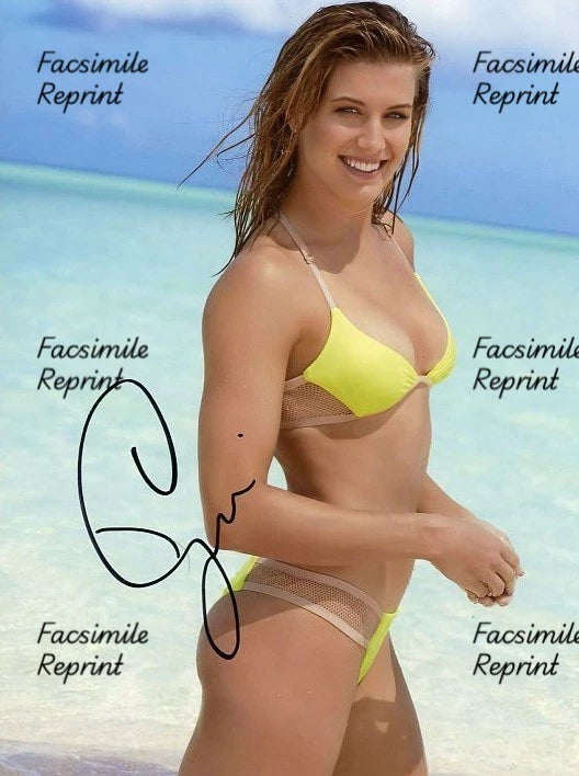 EUGENIE BOUCHARD FORMER TENNIS PLAYER CANADA FACSIMILE SIGNED PHOTO 8"X11".#4