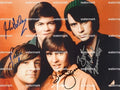 THE MONKEES AMERICAN POP ROCK BAND SIGNED GLOSSY PHOTO 11"X8".