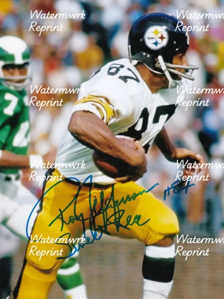 JOHN JEFFERSON AMERICAN FOOTBALL SIGNED GLOSSY PHOTO 8"X11". #3
