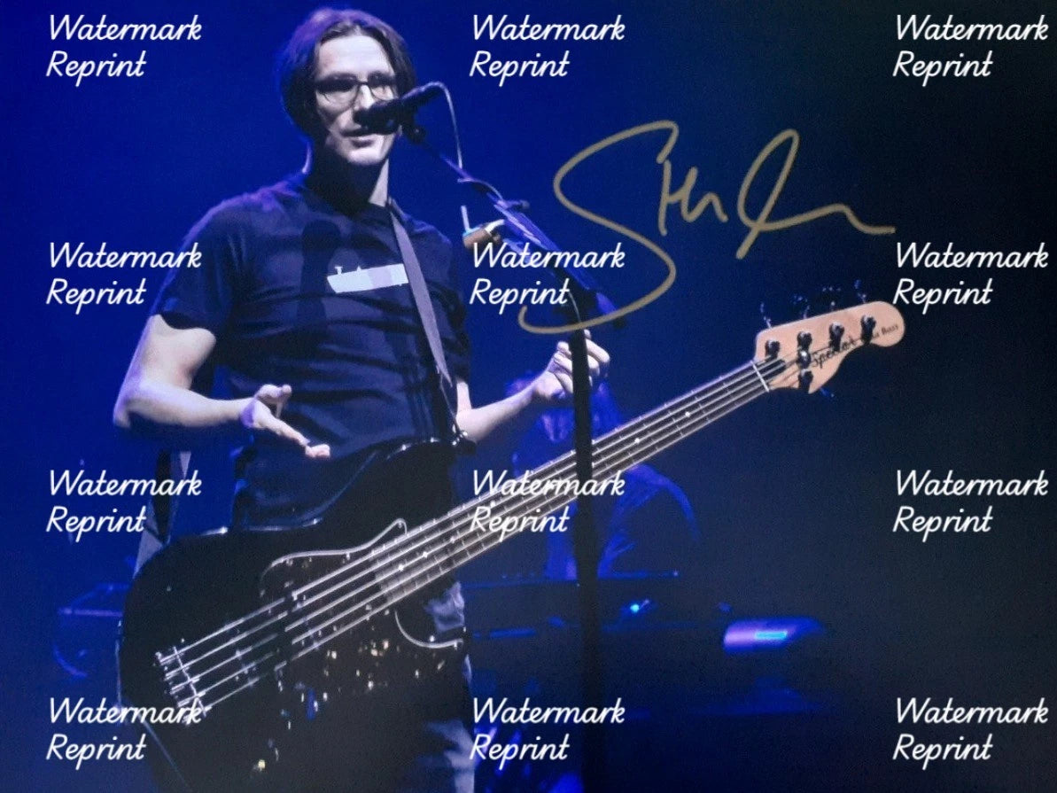 PORCUPINE TREE STEVEN WILSON FOUNDER ENGLISH ROCK BAND SIGNED PHOTO 8"X11". #2