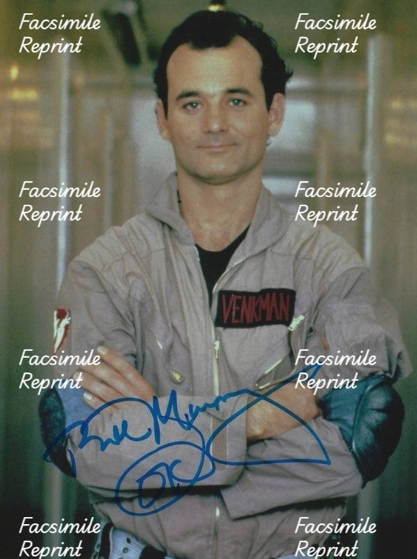 BILL MURRAY AMERICAN ACTOR COMEDIAN FACSIMILE SIGNED GLOSSY PHOTO 8"X11".#1