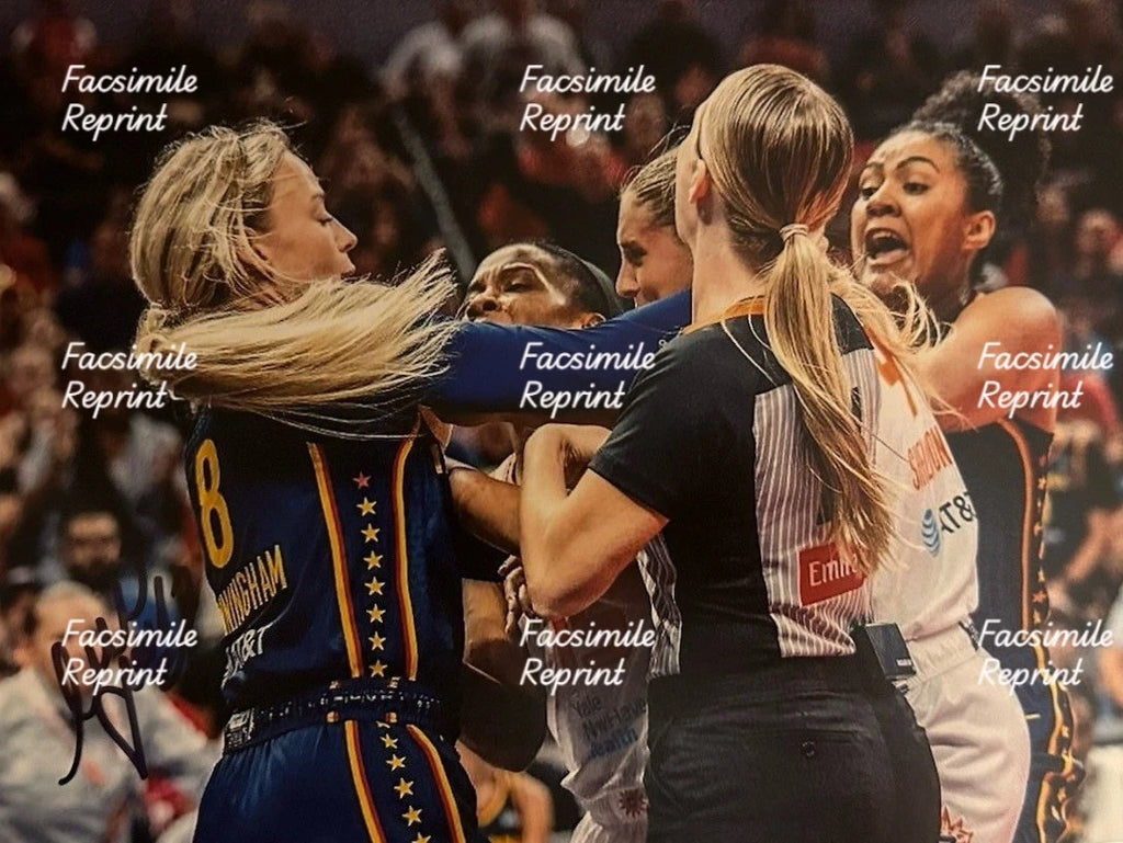 SOPHIE CUNNINGHAM WNBA BASKETBALL FACSIMILE SIGNED PHOTO 8"X11".#11
