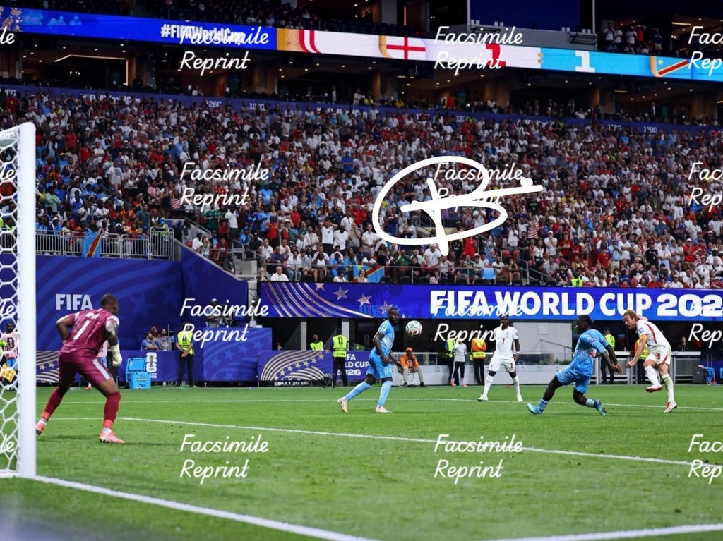 HARRY KANE ENGLAND SOCCER FIFA 2026 FACSIMILE SIGNED GLOSSY PHOTO 8"X11". #4