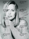 CHERYL LADD AMERICAN ACTRESS SINGER SIGNED VINTAGE B/W GLOSSY PHOTO 8"X11".#1