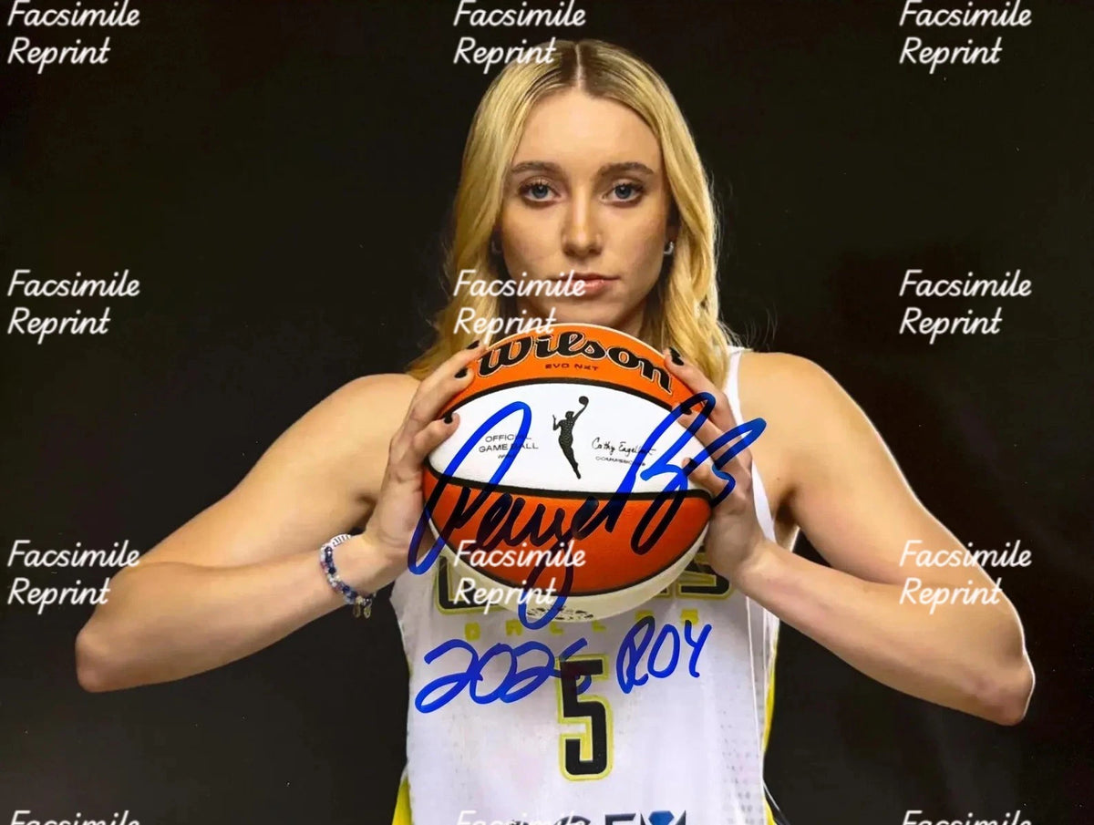 PAIGE BUECKERS WNBA BASKETBALL FACSIMILE SIGNED GLOSSY PHOTO 8"X11". #10