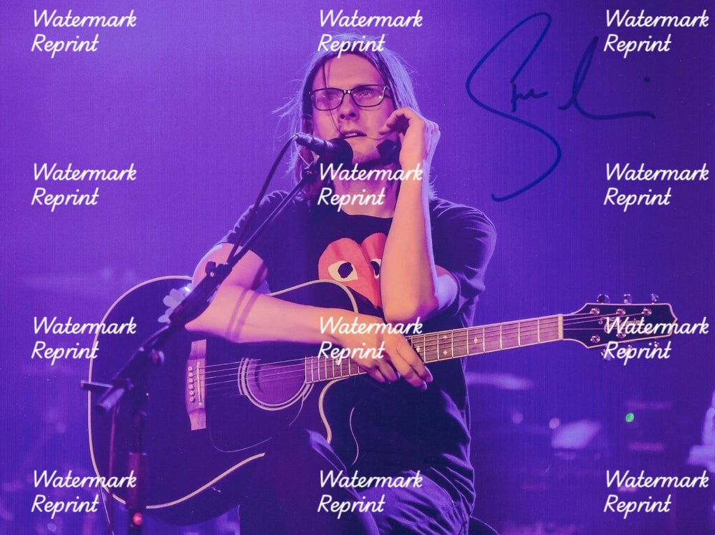 PORCUPINE TREE STEVEN WILSON FOUNDER ENGLISH ROCK BAND SIGNED PHOTO 8"X11". #1
