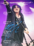 TOM KEIFER AMERICAN SINGER CINDRELLA BAND SIGNED GLOSSY PHOTO 8"X11".