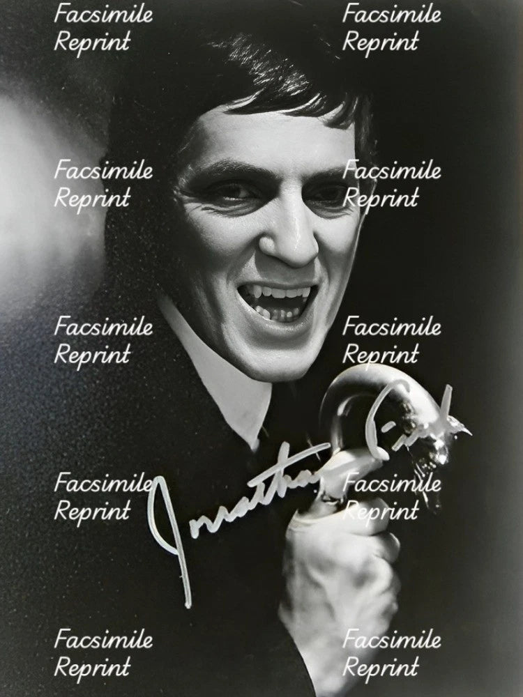 JONATHAN FRID DARK SHADOWS FACSIMILE SIGNED B/W PHOTO 8"X11". #3