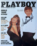 DONALD TRUMP AMERICAN PRESIDENT PLAYBOY MAGAZINE COVER REPRINT PHOTO 8"X11" .#19
