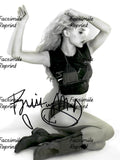 BRITTANY MURPHY  AMERICAN ACTRESS SINGER FACSIMILE SIGNED PHOTO 8"x11". #3