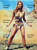 RAQUEL WELCH AMERICAN ACTRESS FACSIMILE REPRINT SIGNED PHOTO 8"x11".#9