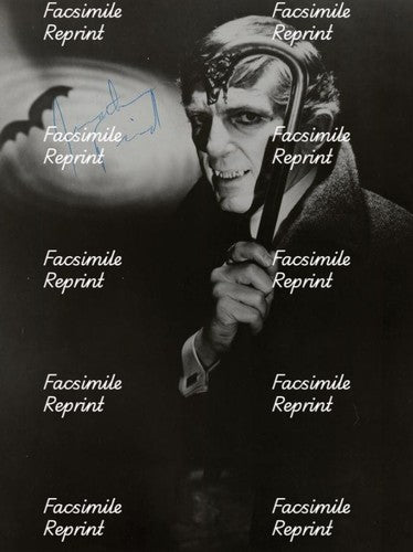 JONATHAN FRID DARK SHADOWS FACSIMILE SIGNED PHOTO 8"X11".