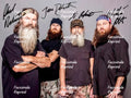 DUCK DYNASTY ROBERTSON FAMILY AMERICAN TV SERIES FACSIMILE SIGNED PHOTO 8"X11"#1