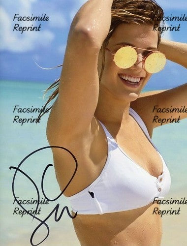 EUGENIE BOUCHARD FORMER TENNIS PLAYER CANADA FACSIMILE SIGNED PHOTO 8"X11".#1