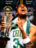 PAUL PIERCE BOSTON CELTICS AMERICAN BASKETBALL NBA SIGNED GLOSSY PHOTO 8"X11".#4