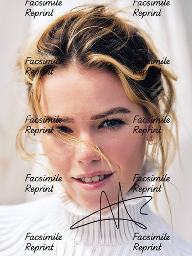 MILLY ALCOCK AUSTRALIAN ACTRESS FACSIMILE REPRINT SIGNED PHOTO 8"X11".#6