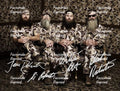 DUCK DYNASTY ROBERTSON FAMILY AMERICAN TV SERIES FACSIMILE SIGNED PHOTO 8"X11"#3