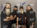 DUCK DYNASTY ROBERTSON FAMILY AMERICAN TV SERIES FACSIMILE SIGNED PHOTO 8"X11".