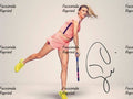 EUGENIE BOUCHARD FORMER TENNIS PLAYER CANADA FACSIMILE SIGNED PHOTO 8"X11".#6