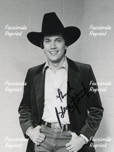 GEORGE STRAIT AMERICAN CONTRY SINGER ACTOR FACSIMILE SIGNED PHOTO 8"X11". #2