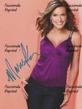 MARISKA HARGITAY AMERICAN ACTRESS PHILANTHROPIST FACSIMILE SIGNED PHOTO 8"X11"#9