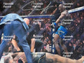 ISRAEL ADYSANYA NIGERIAN-NEW ZEALAND MARTIAL ARTIST FACSIMILE SIGNED 8"X11". #3