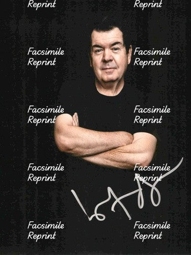 THE CURE LOL TOLHURST ENGLISH ROCK BAND FACSIMILE SIGNED PHOTO 8"X11".#3