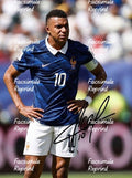 KYLIAN MBAPPE FRANCE SOCCER FIFA 2026 FACSIMILE SIGNED GLOSSY PHOTO 8"X11". #6