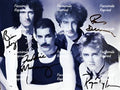 QUEEN BRITISH ROCK BAND FACSIMILE MULTI SIGNED REPRINT VINTAGE PHOTO 8"X11". #3