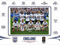 ENGLAND SOCCER SQUAD FIFA WORLD CUP 2026 FACSIMILE SIGNED GLOSSY PHOTO 8"X11".#1