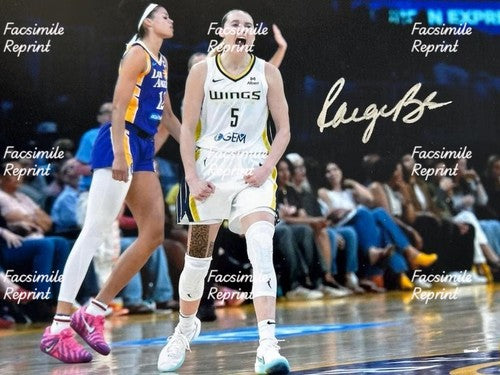 PAIGE BUECKERS WNBA BASKETBALL FACSIMILE SIGNED GLOSSY PHOTO 8"X11". #12