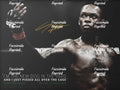 ISRAEL ADYSANYA NIGERIAN-NEW ZEALAND MARTIAL ARTIST FACSIMILE SIGNED 8"X11". #1